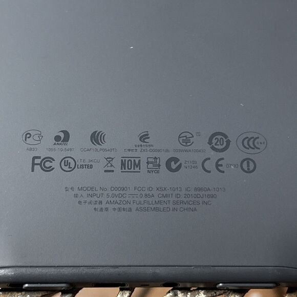 Amazon Keyboard Kindle 3rd Gen Wi-Fi 6" D00901 Not Charging - Picture 4 of 4